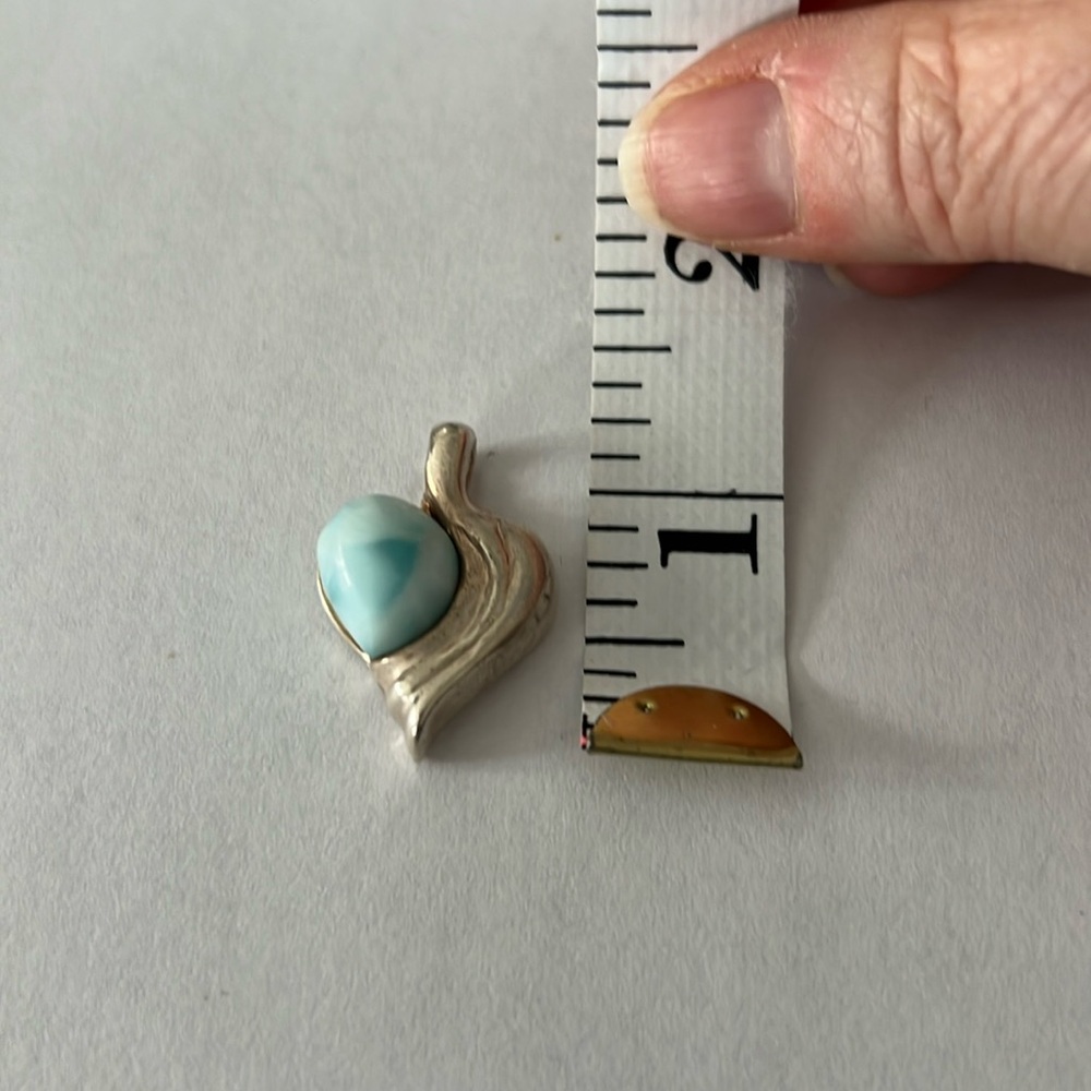 .925 silver and laramar heart pendant